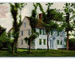 Oliver Wolcot Homestead Litchfield Connecticut CT UNP DB Postcard G17 - $6.29