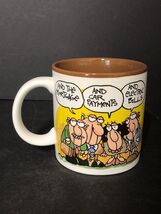 Vintage Potpourri Press Ceramic 1987 “Mug Shots” Coffee Cup Men I Owe Dad - $8.76