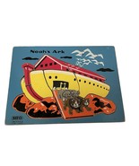 Vintage SIFO Wooden Puzzle NOAH’s ARK 13 Pieces 1950-60s Rare - $378.31 MXN