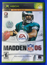  Madden NFL 06 (Microsoft Xbox, 2005 w/ Manual, Tested Works Great)  - £4.64 GBP