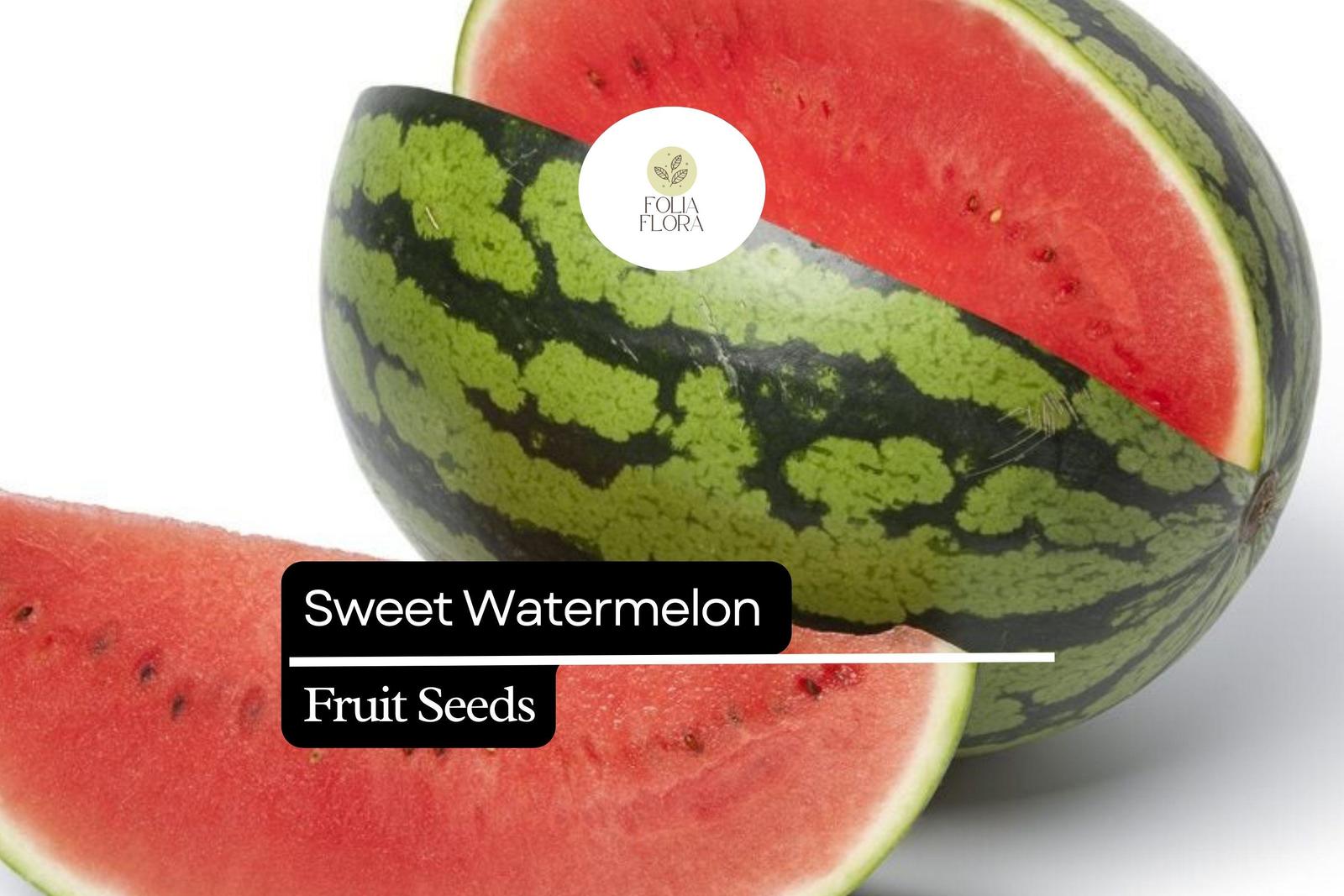 25 Seeds Sweet Watermelon, Juicy Heirloom Fruit, Large Sweet Summer Gard... - $5.14