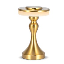 Portable Metal Led Table Lamp,3 Color Touch Sensor Control Rechargeable Desk Lam - £43.95 GBP