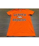 Denver Broncos Men&#39;s Orange NFL Football T-Shirt - Fanatics - Small - $12.99