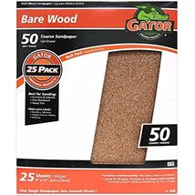 ALI INDUSTRIES 4230 9" x 11" Bare Wood Sanding Sheets - $27.00