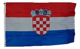 Croatia Croatian National Flag 3 X 5 3x5 Feet New Polyester by quarks - $4.88