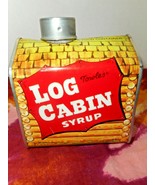 Log Cabin Syrup TOWLES Advertising Tin Still Coin Bank Log Cabin Tin Chi... - £18.02 GBP