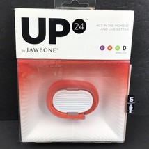 Jawbone UP 24 Wireless Activity Tracker PERSIMMON SMALL JL01-16S-US 8479... - $110.97 MXN