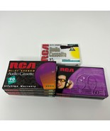 RC60 Pack of 5  RCA 60 Minute Audio Cassette Tapes Stereo Hi-Fi NEW Sealed - £9.48 GBP