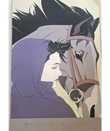 Patrick Nagel NC13 The Horse Mirage Gallery Silkscreen Serigraph Print S... - $341.32 CAD