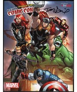 2013 New York Comic Con Souvenir Book Avengers Hulk Cover Art SIGNED Ton... - $319.69 MXN
