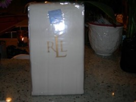 Ralph Lauren "Penthouse" 2pc Standard Pillowcases Cream Bnip - $47.21
