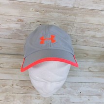 Under Armour Women’s Adjustable Pink Gray Cap Hat Embroidered See Pics - $10.65