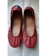 Tieks By Gavrieli Women’s Flat Ballet Leather Shoes Size 6 - Cardinal Red - $2,665.71 MXN