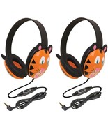 Califone 2810-TI Tiger Motif Listening First Stereo Headphone (Pack of 2) - £31.17 GBP