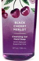 Bath and Body 8 Oz Black Cherry Merlot Gel Hand Soap New - £8.89 GBP