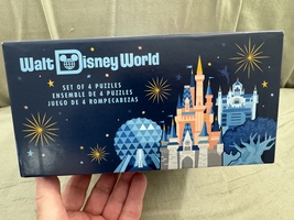 Walt Disney World Park Poster Puzzle Set of 4 500 Pieces Each NEW image 2