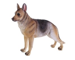 World of Wonders German Shepherd Sergeant Dog Figurine Small Statue - £11.79 GBP