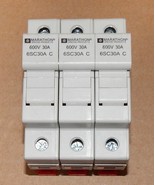 Marathon 600V 30A Fuse Holder 20130709 AC-DC 6SC30A C Triple 87C - $38.99