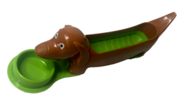 Dachshund Weiner Hot Dog Slicer with Condiment Cup Set Bite Size Cutter For Kids - £6.32 GBP