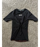 Moolah Kicks Women&#39;s Black Padded Compression Top Short Sleeve Active Si... - $503.83 MXN