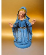 Vintage Made in Italy Figure Mary 3.75 Inch Nativity Scene Replacement - $478.17 MXN