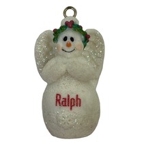 Ganz Ralph Snowman Angel Christmas Ornament - £6.17 GBP