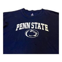 Penn State Mens Majestic Navy Blue Tshirt 3XL Nittany Lions Football Bas... - £16.90 GBP
