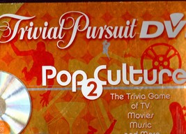 Trivia Pursuit Board Game &quot;Pop Culture 2 - Dvd Game&quot; - £4.12 GBP