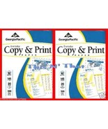 Copy Printer Paper 2 Reams @500 ct =1000 Ct NEW 8.5 X11 Georgia Pacific ... - $24.90