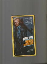 Wanted Dead or Alive (VHS, 1994) - £3.88 GBP
