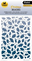 Studio Light Essentials Stencil 4.13&quot;X5.90&quot;-Nr. 217, Holly Pattern SMASK217 - $15.66