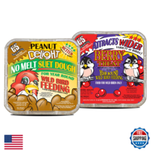 C&amp;S Suet Variety Value Pack Peanut Delight Dough Berry Treat Wild Bird F... - $77.85
