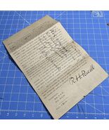 Antique Vendors Lien Note Lufkin Texas 1901 Signed R.H. Powell J.R. Poin... - $253.63 MXN