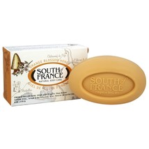 South of France French Milled Vegetable Bar Soap Orange Blossom Honey, 6 Ounces - £6.29 GBP