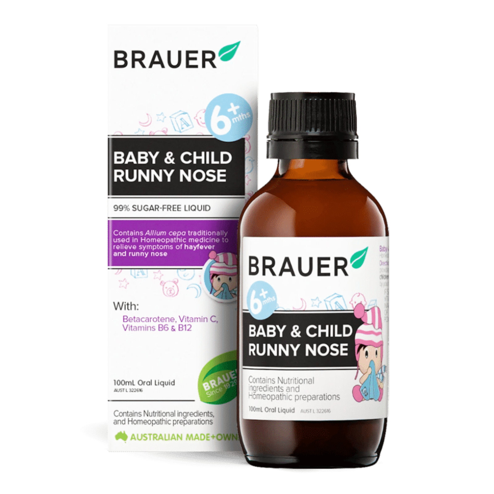 Primary image for Brauer Baby & Child Runny Nose 100mL Oral Liquid