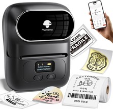 Phomemo M110 Label Maker, Barcode Label Printer, Bluetooth Portable Thermal - €44,53 EUR