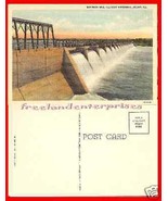 Post Card IL Brandon Dam, Joliet ILL Waterway VTG Linen1930-50 - £7.75 GBP