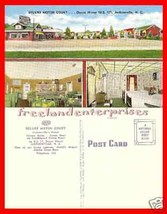 Post Card NC Jacksonville, NC Deluxe Motor Court Unused Color - £7.74 GBP