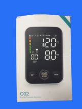 C02 Digital Upper Arm Blood Pressure Monitor Large Display Automatic-Ope... - $14.99