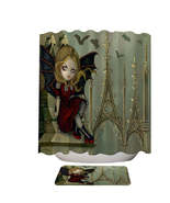 Bat Winged Fairy Bats in the Belfry Shower Curtain - $23.90+