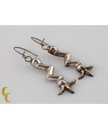925 Sterling Silver &quot;Lightning Bolt&quot; Dangle Earrings - €84,98 EUR
