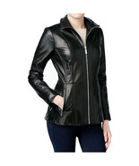 Michael Kors Women&#39;s Plus Size Scuba Leather Jacket - $244.95 CAD