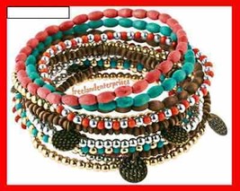 Bracelet Mark Mix Me Bracelets Set of 11 Stretchie NEW - £15.78 GBP