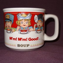 Campbell's Soup Bowl Mug M'm! M'm! Good! 1993 Westwood 13 Oz Children - $17.88