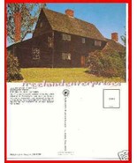 Post Card NH Jackson House Circa 1664 Portsmouth, New Hampshire. Unused - £7.75 GBP