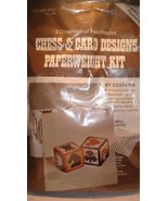 CRAFTS Paperweight Needlepoint Plastic Canvas Kit NIP3D - $27.01 CAD