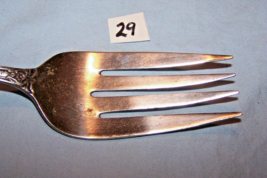 Vintage Wm. Rogers Mfg. Co. Extra Plate Silver Serving Fork-Lot 29 - £9.39 GBP