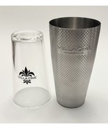 NEW - Villa One Tequila Glass Stainless Bartender Cocktail Shaker Set - £14.10 GBP