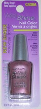 Wet 'N Wild Wild Shine Nail Polish #C436 A "Misty Rose" New - £0.74 GBP