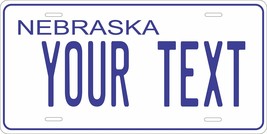 Nebraska 1984-7 Personalized Tag Vehicle Car Auto License Plate - £13.18 GBP